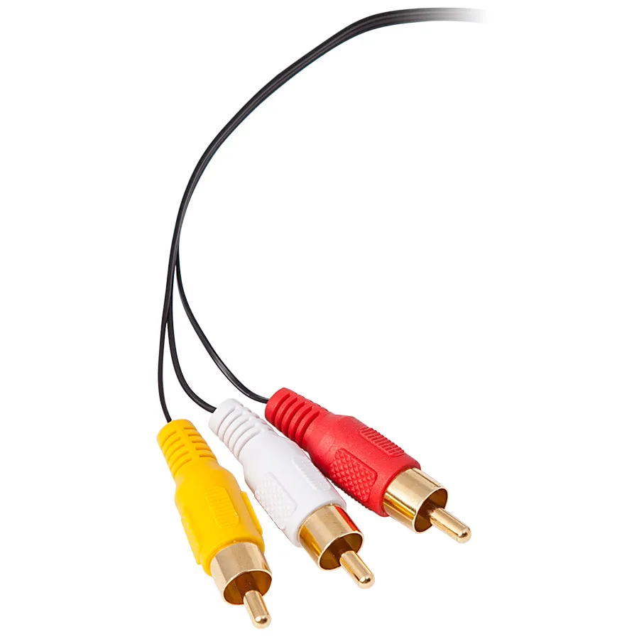 RCA to Aux Cable Adapter | Retractable RCA Cable | RCA Adapter Cables for Home Theaters & DVD Players