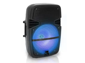Rechargeable 8" LED Loudspeaker