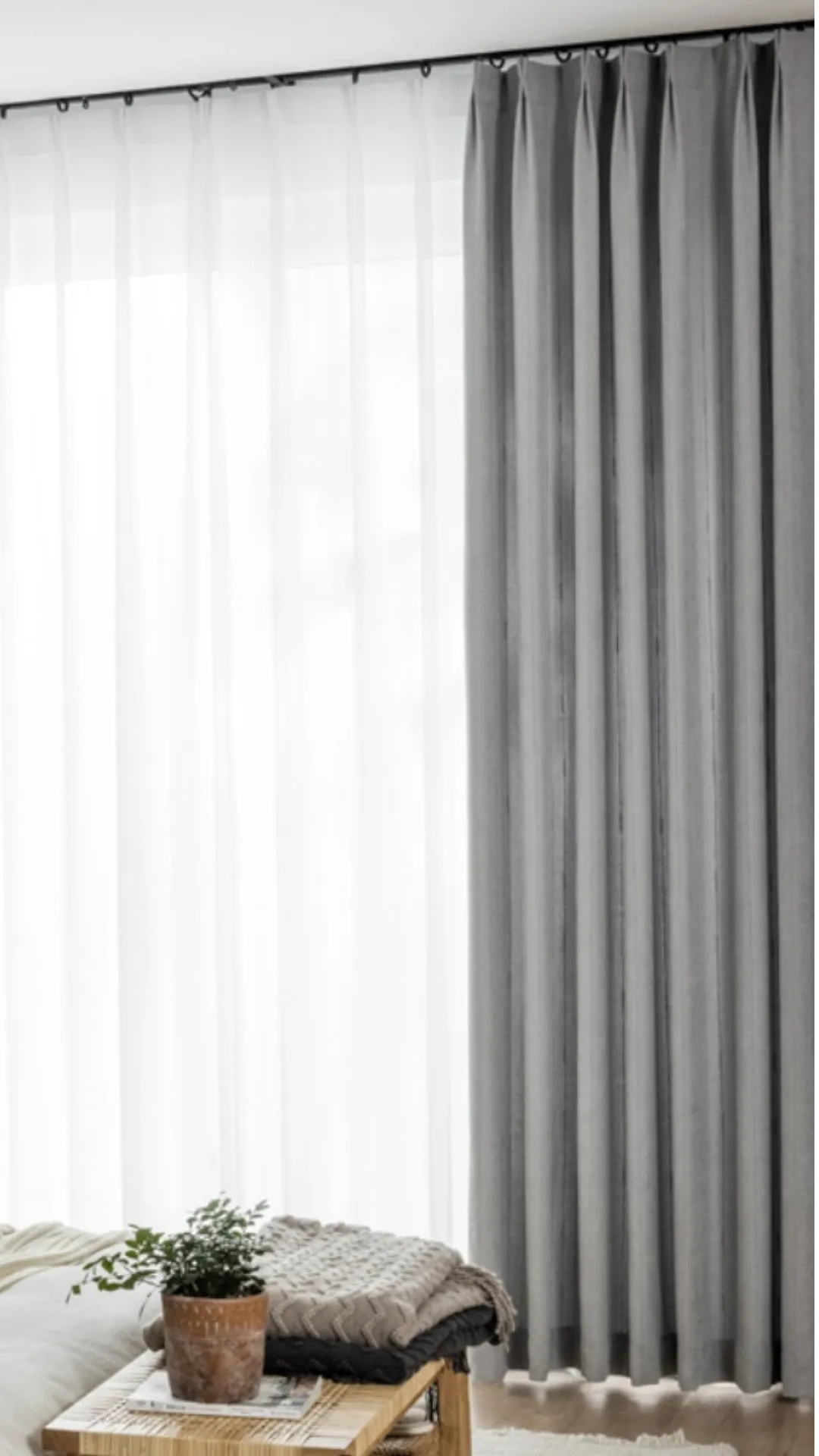 Renee Chenille Striped Blackout Thermal Curtain