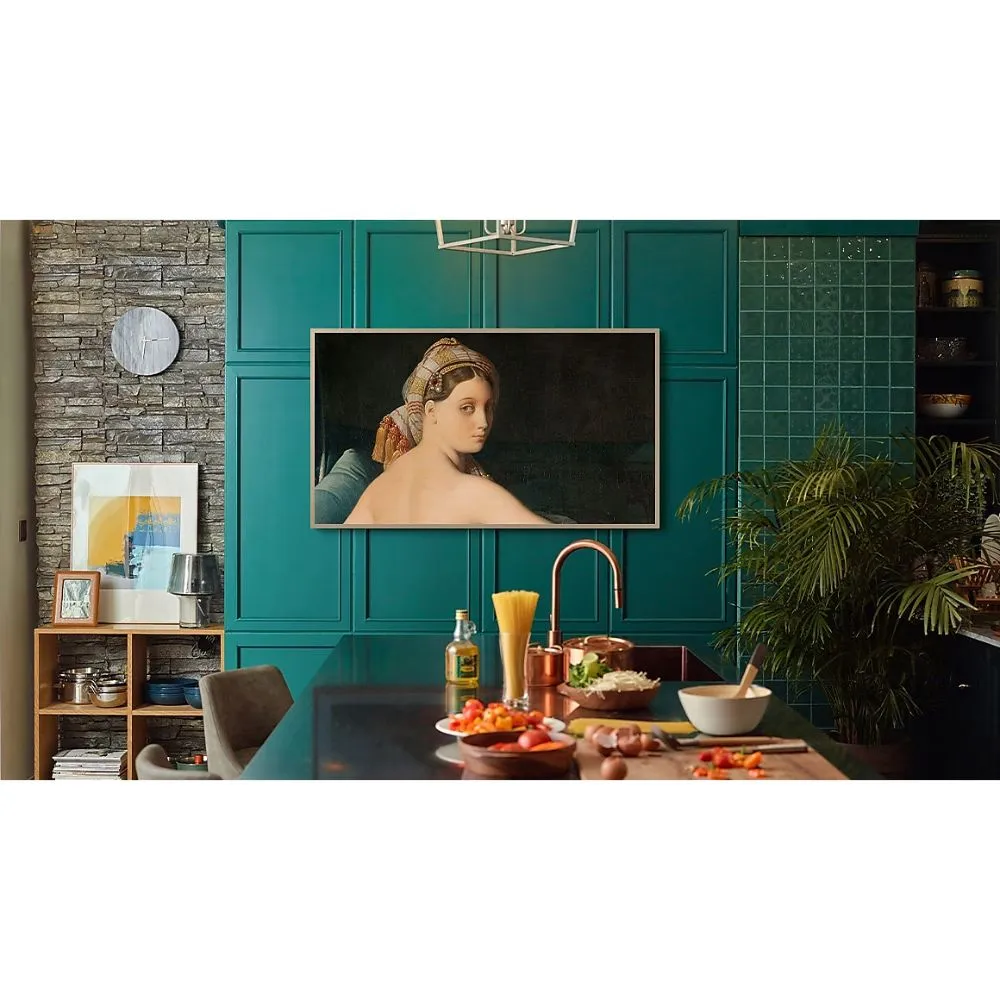 Samsung 65" The Frame Art Mode  4K HDR QLED Smart TV - Black | QE65LS03BGUXXU