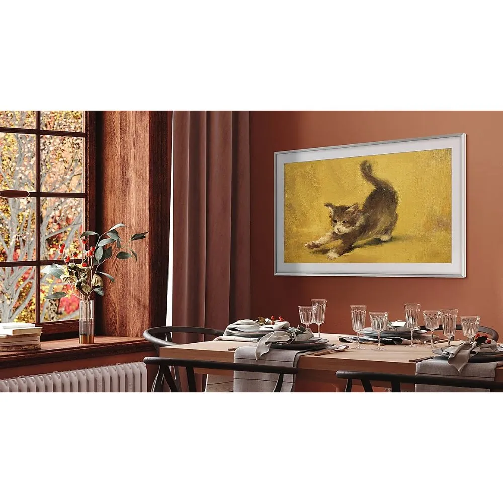Samsung 65" The Frame Art Mode  4K HDR QLED Smart TV - Black | QE65LS03BGUXXU