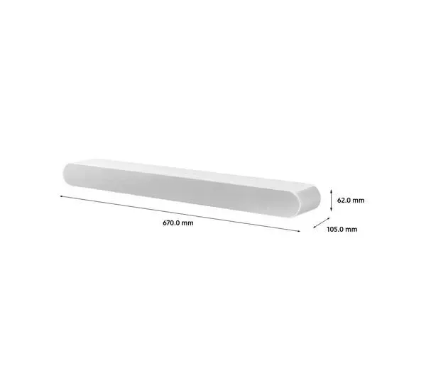Samsung HWS61BXU 5.0ch Soundbar - White