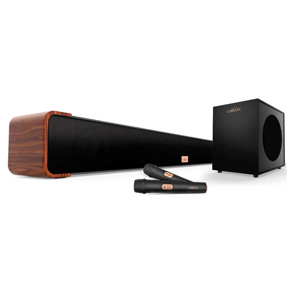Saregama Carvaan 2.1 Bluetooth Musicbar With Subwoofer And Karaoke Cosmos Black SCSB192/SB0003