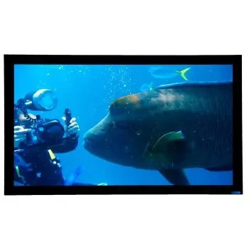 Seymour AV Proscenium Motorized Masking Frame HDTV 16:9 Projector Screen