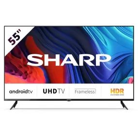 Sharp 4T-C55FP1KL2AB 55 Inch 4K UHD Android Smart TV 2023