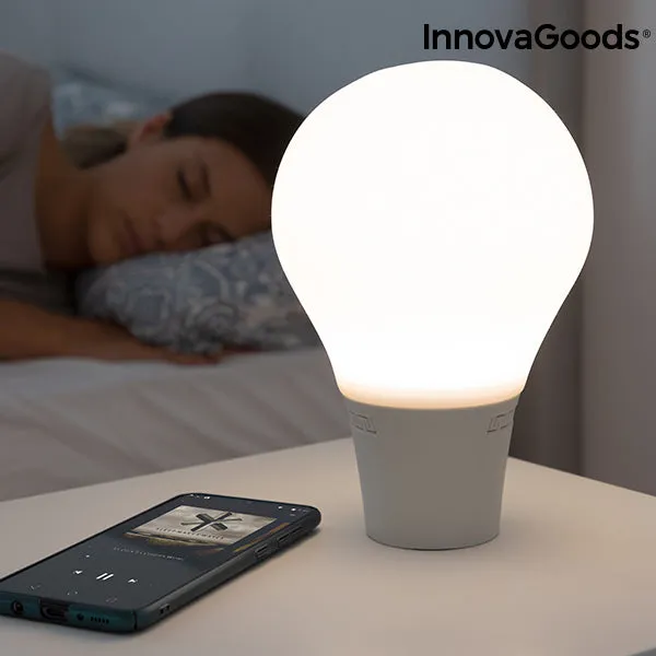 Silicone LED Touch Lamp with Speaker Silitone InnovaGoods