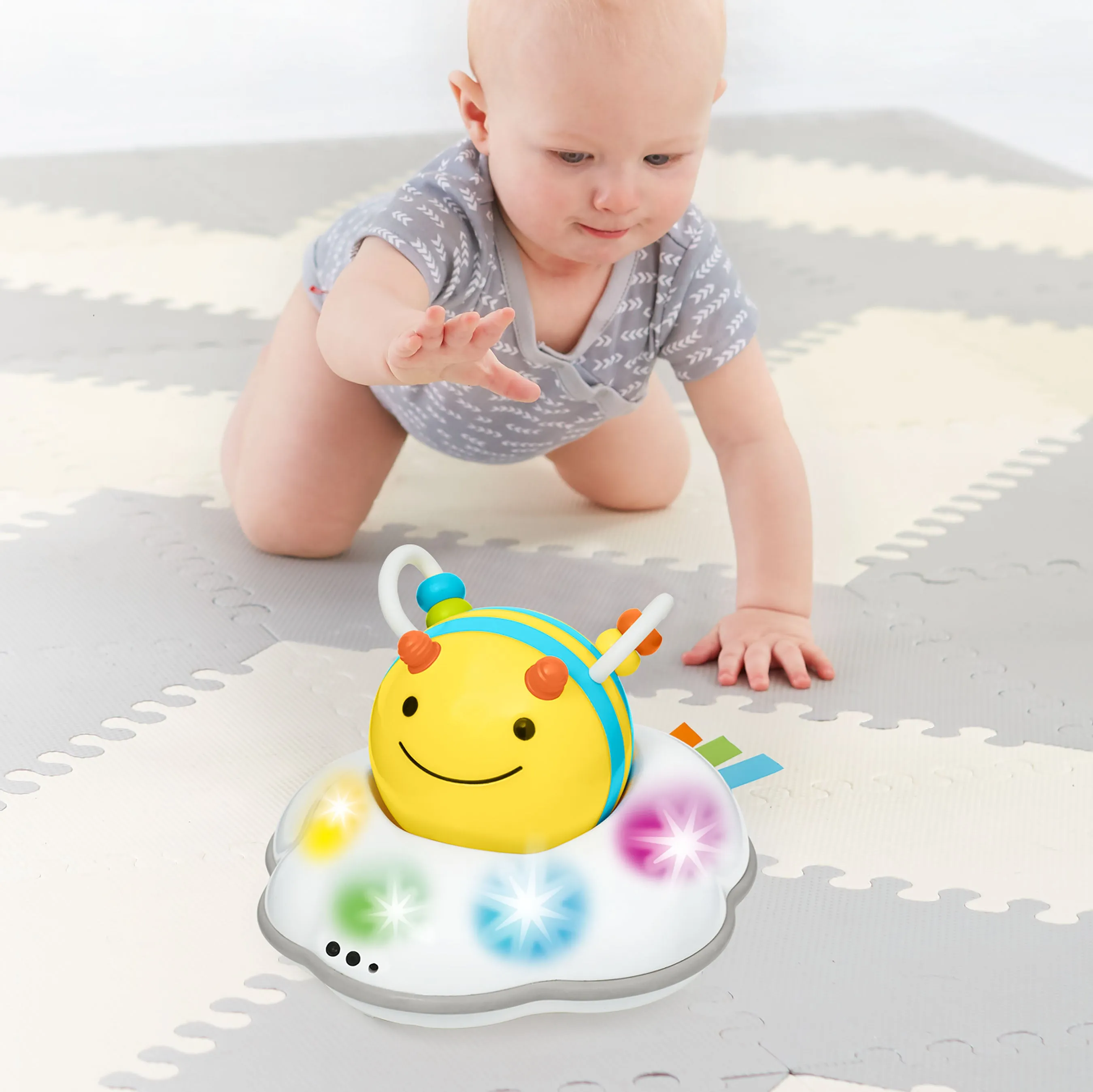 Skip Hop Explore & More Follow Me Bee Crawl Toy