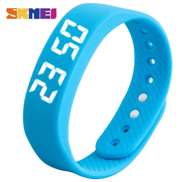 Smart Wristband SKMEI LED Pedometer Calorie Time Date Wristwatch