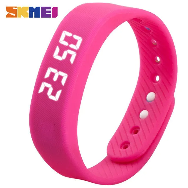 Smart Wristband SKMEI LED Pedometer Calorie Time Date Wristwatch