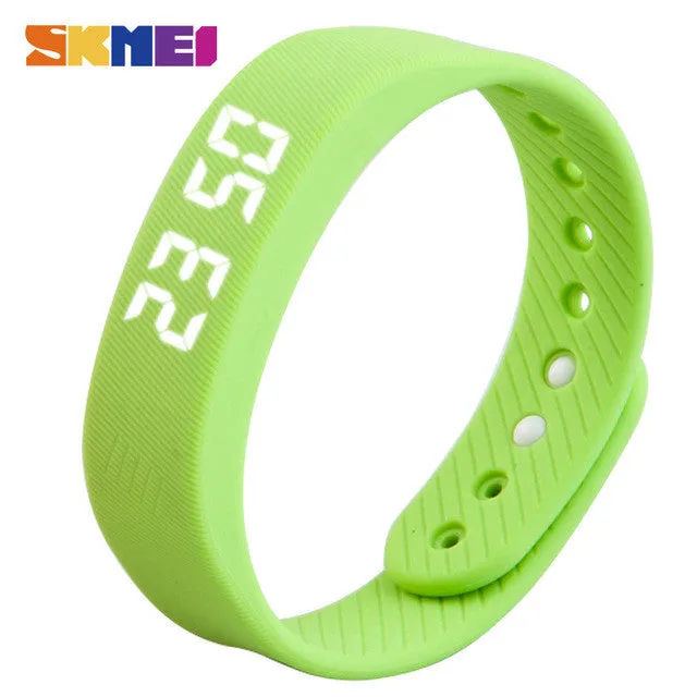 Smart Wristband SKMEI LED Pedometer Calorie Time Date Wristwatch