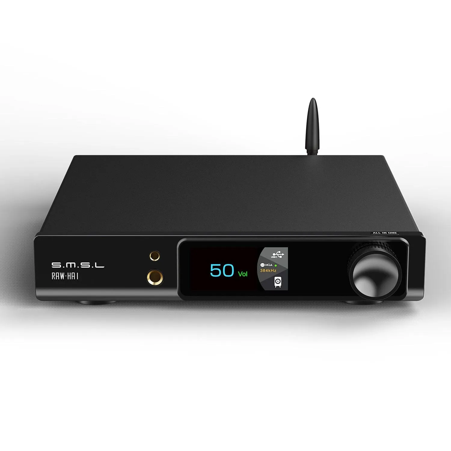 SMSL RAW-HAI CS43131 Bluetooth 5.1 Desktop DAC & Power Amplifier