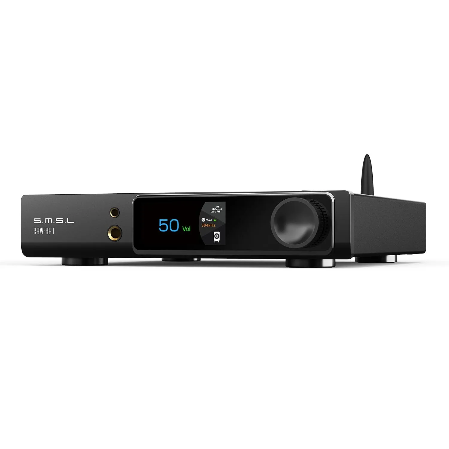 SMSL RAW-HAI CS43131 Bluetooth 5.1 Desktop DAC & Power Amplifier