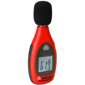 SoniChek™ Pocket Size Sound Level Meter:  40 to 130dB Measurement Range, 31.5 to 8Khz Bandwidth - (TSC-MC1)