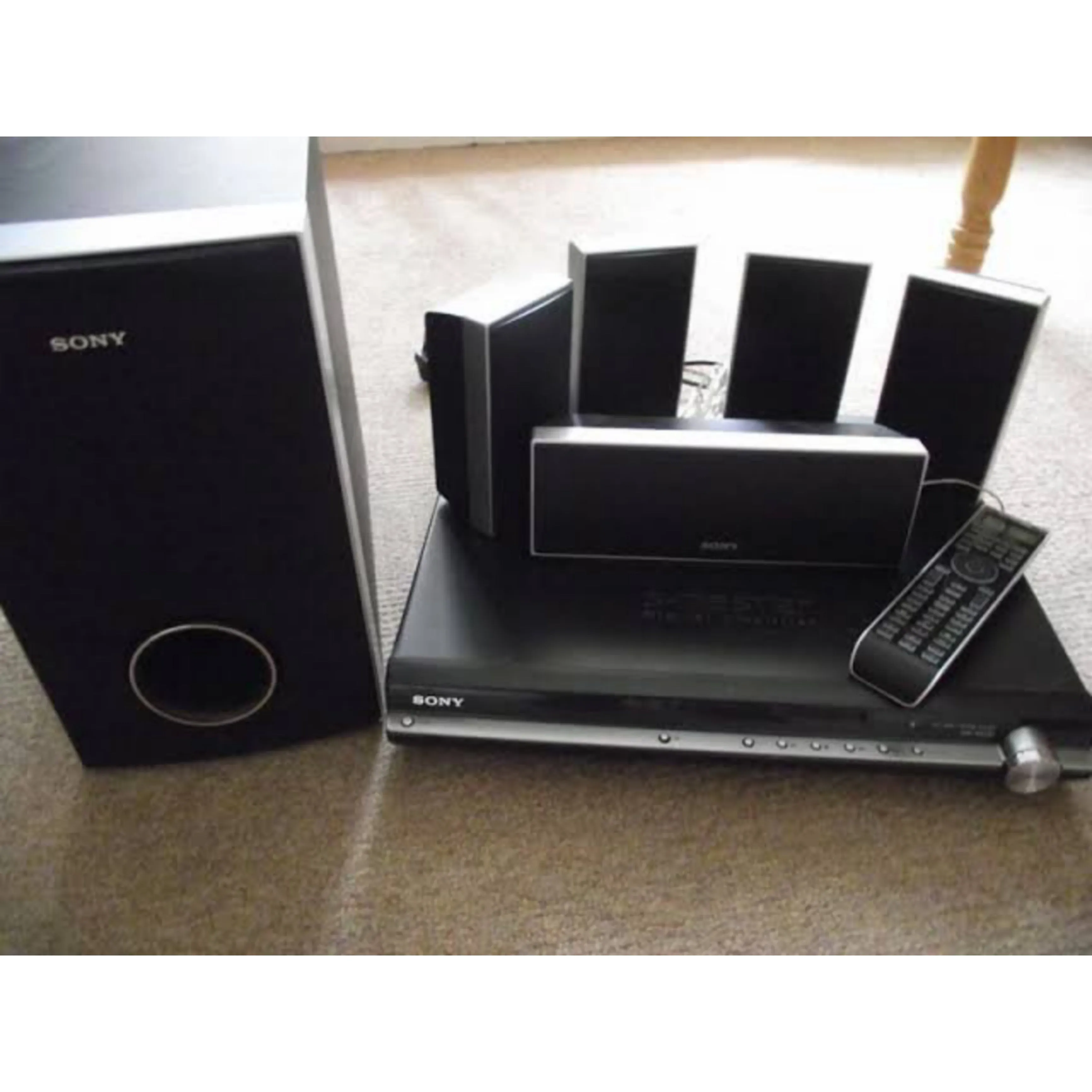 Sony DAV-DZ230 5.1Ch 850 Watts DVD Home Theater System - Foreign Used