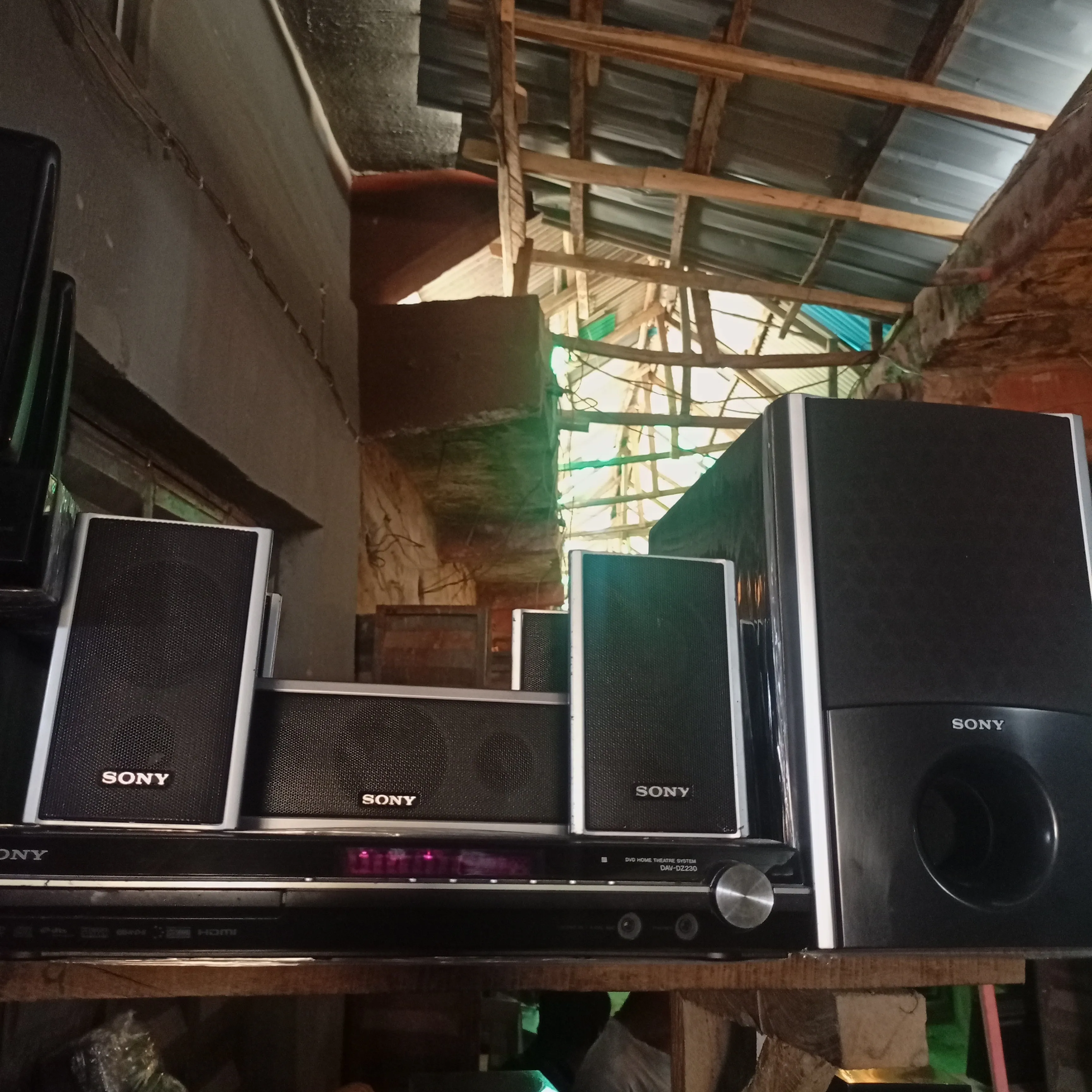 Sony DAV-DZ230 5.1Ch 850 Watts DVD Home Theater System - Foreign Used