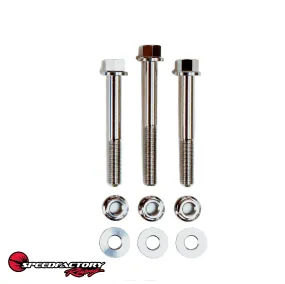 SpeedFactory Racing Titanium EG / DC / EK Engine Mount Hardware Kit - Burnt - SF-02-075-M12-EMK-B