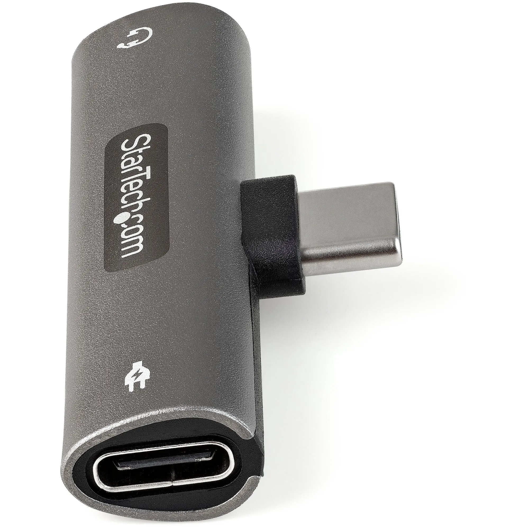 Startech.com USB-C Audio & Charge Adapter, 3.5mm Headset Jack & Power Delivery, Charging