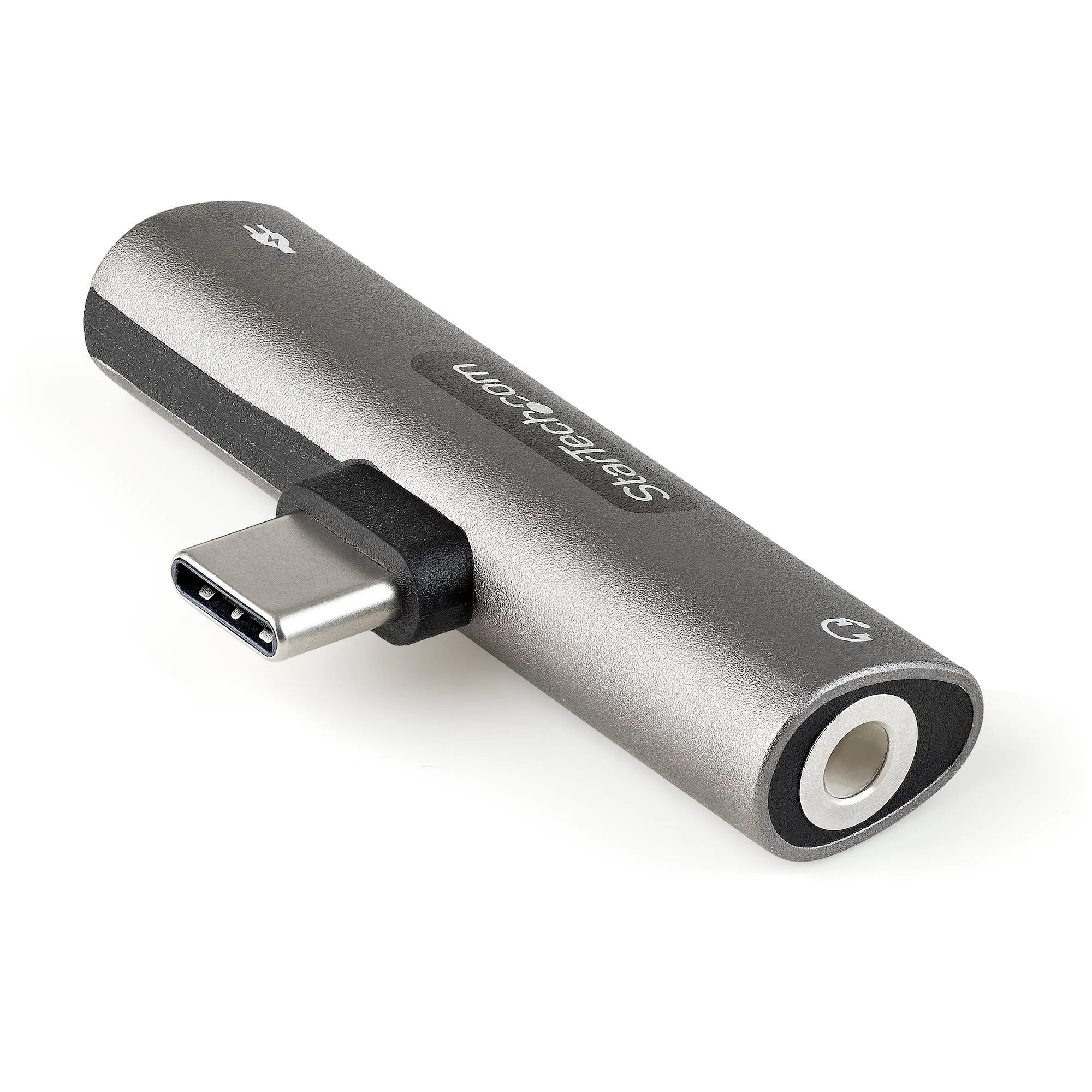 Startech.com USB-C Audio & Charge Adapter, 3.5mm Headset Jack & Power Delivery, Charging