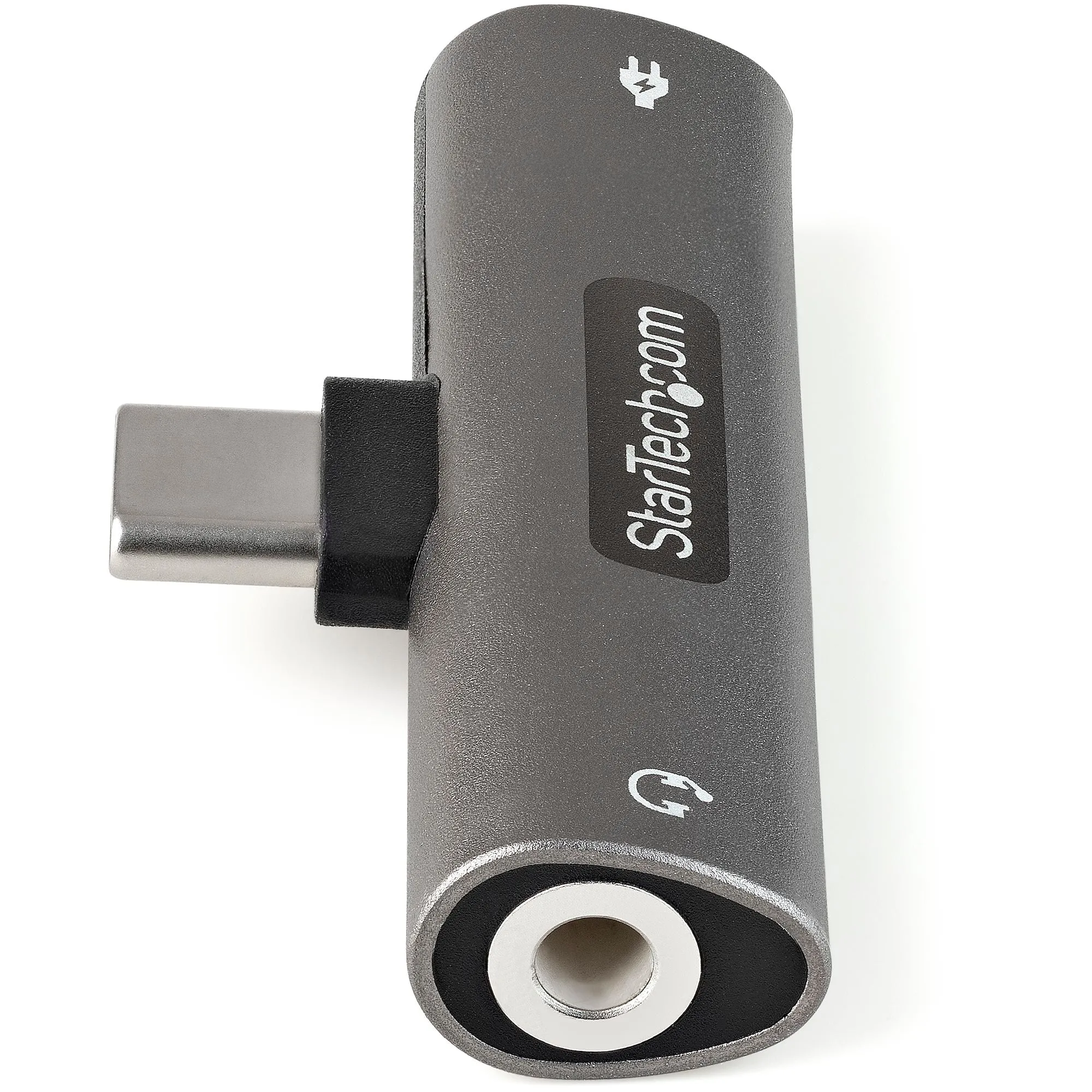 Startech.com USB-C Audio & Charge Adapter, 3.5mm Headset Jack & Power Delivery, Charging