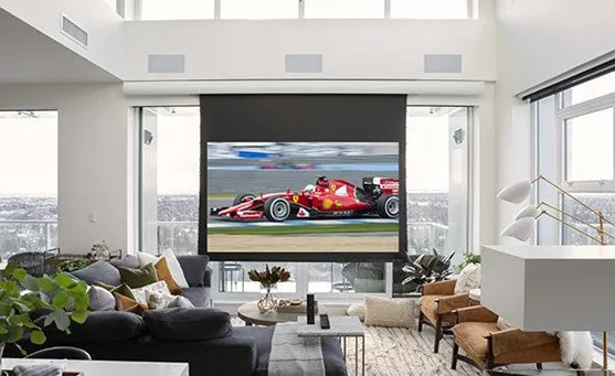 Stewart Filmscreen Cabaret Retractable, BC 120" (58.75x104.5) 16:9 (HDTV) CAB120HST10