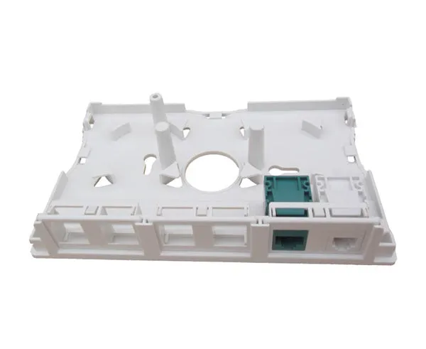 Surface Mount Box, 6 Port, Unloaded - Available in 2 Colors