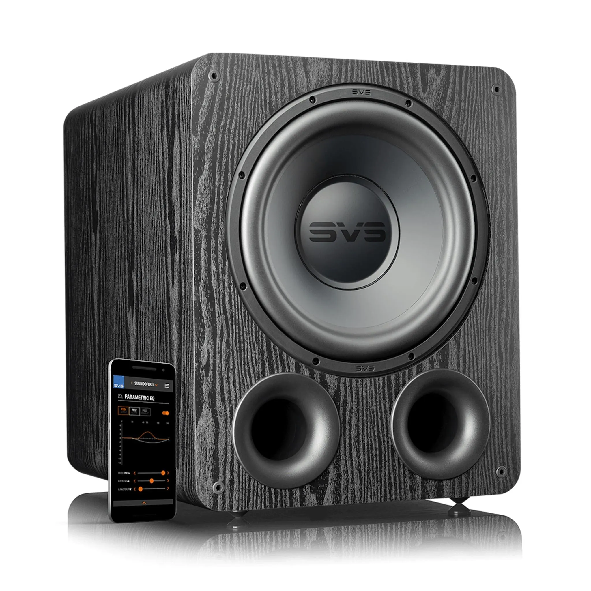 SVS Sound PB-1000 Pro 12" 325 watts RMS (820  watts peak) Subwoofer - Black Ash