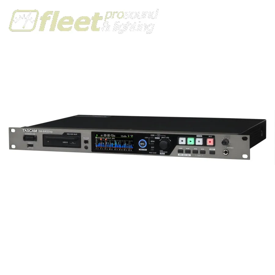 Tascam DA-6400 64-Channel Solid-State Recorder