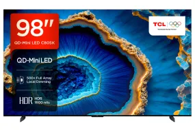 TCL C805K 98" 4K HDR Mini LED QLED Smart TV | 98C805K