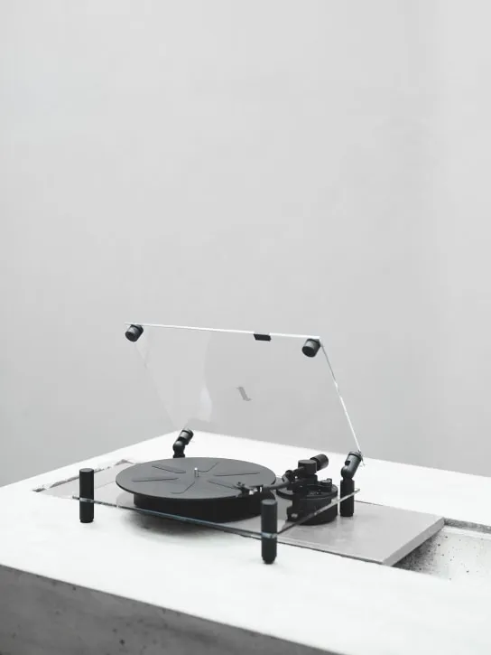 Transparent   Turntable 