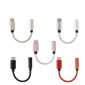 Type-C to 3.5mm Audio Adapter