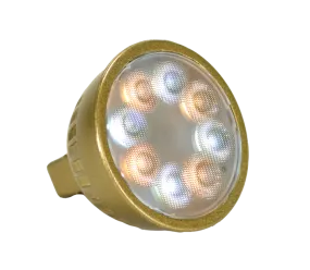 Unique Lighting Systems - LED-5W-BM6F-RGB30  Flex Gold Vivid Series MR16-Gen 2  (2nd Gen), 3000K