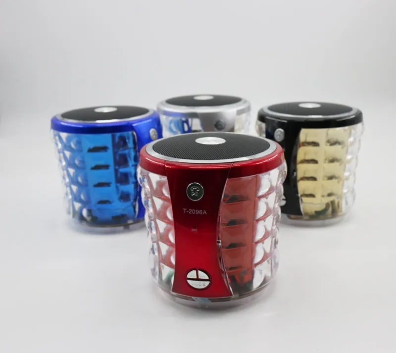 UNIVERSAL BLUE LED BLUETOOTH SPEAKER WITH SD CARD PORT