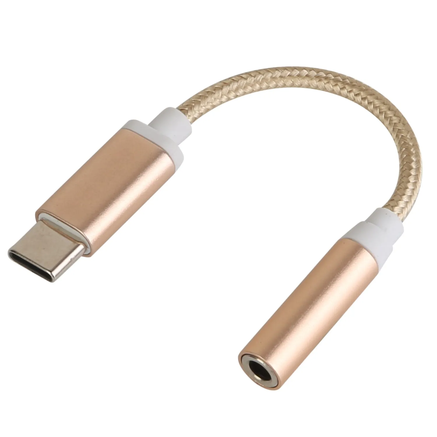 USB-C Type C Adapter Port to 3 .5mm Aux Audio Jack