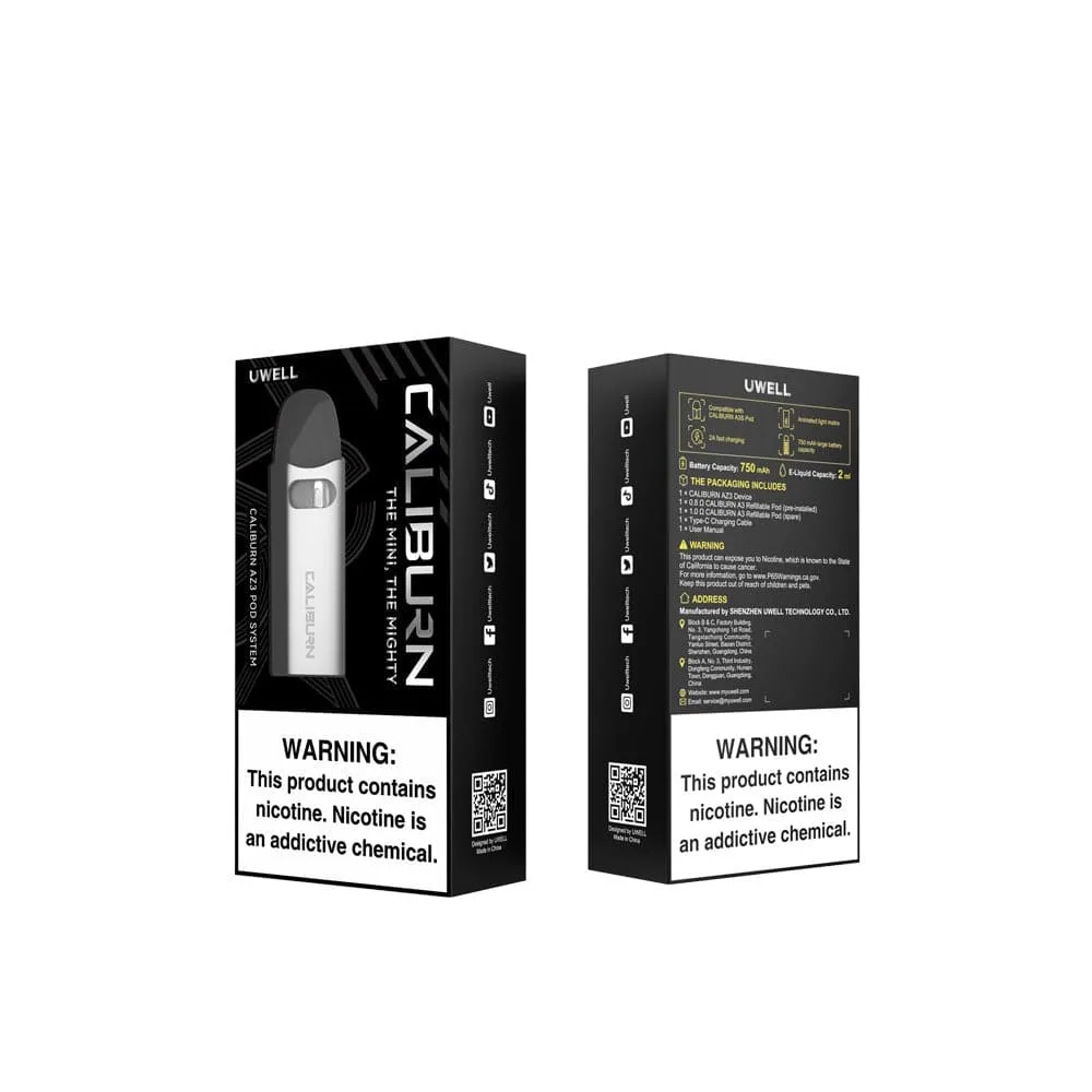 Uwell Caliburn AZ3 17W Pod System Kit 750mAh