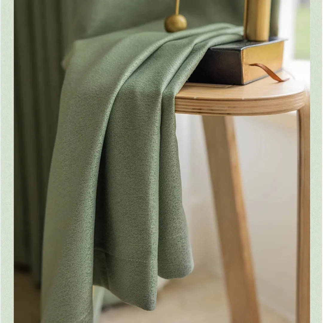 Vera Sage Green Blackout Thermal Custom Curtain