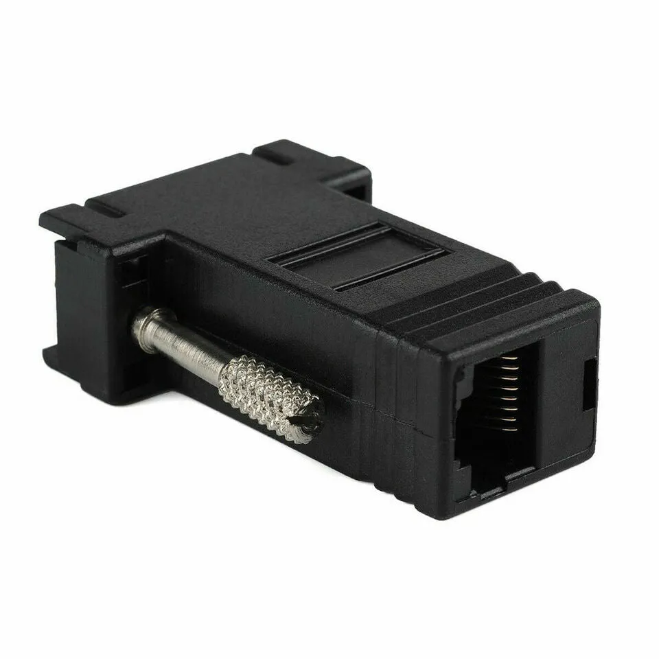 Vga To Cat5 Cat6 Rj45 Network Adapter