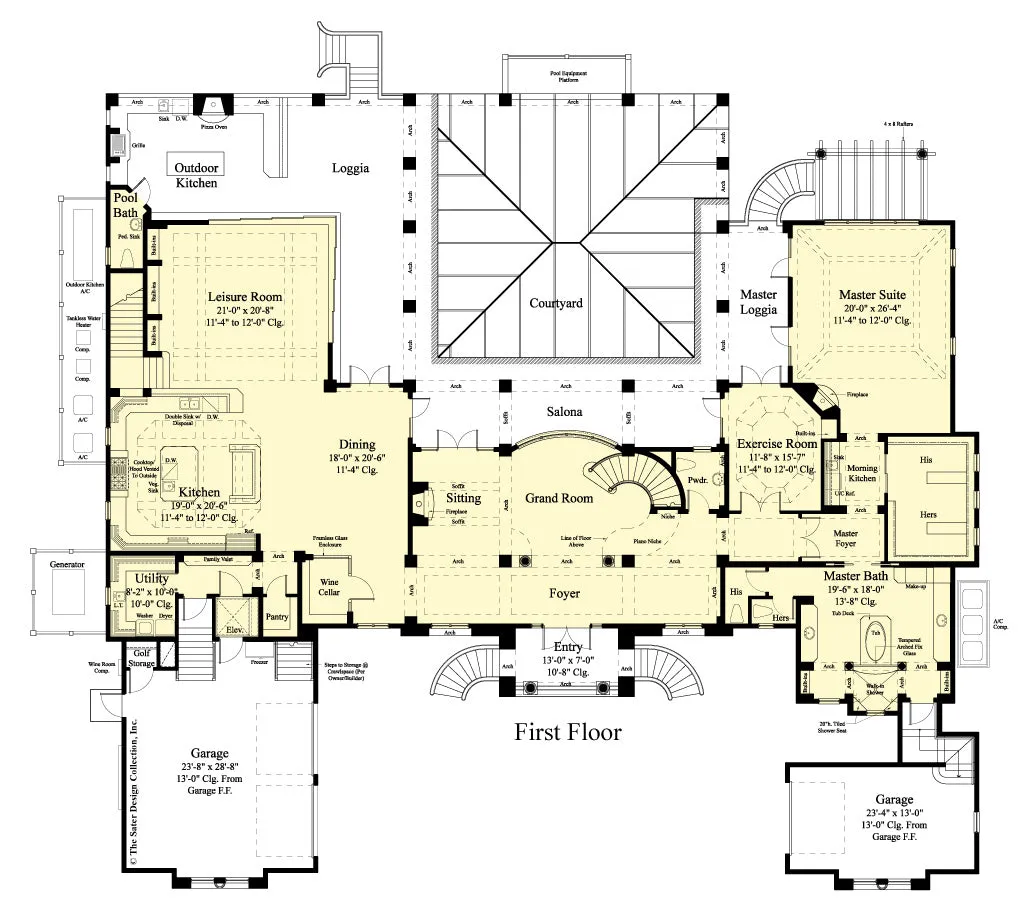 Villa Belle House Plan
