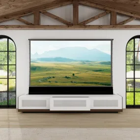 VIVIDSTORM Bundle-Projector&Screen&Motorised Laser TV Cabinet For LG CineBeam HU Series