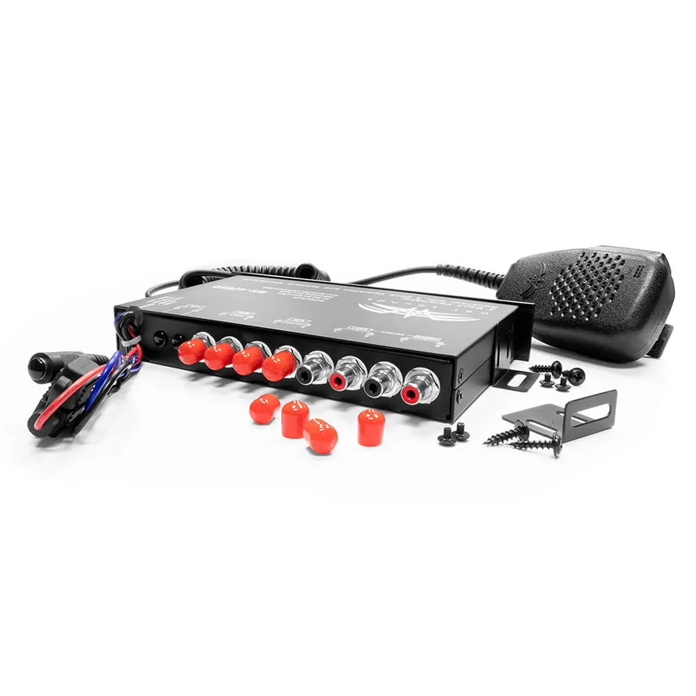 Wet Sounds WS-420 BT Bluetooth 4-Band Equalizer With 3-Zone Control & Microphone