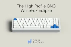 WhiteFox Eclipse Mechanical Keyboard - Aluminum High Profile