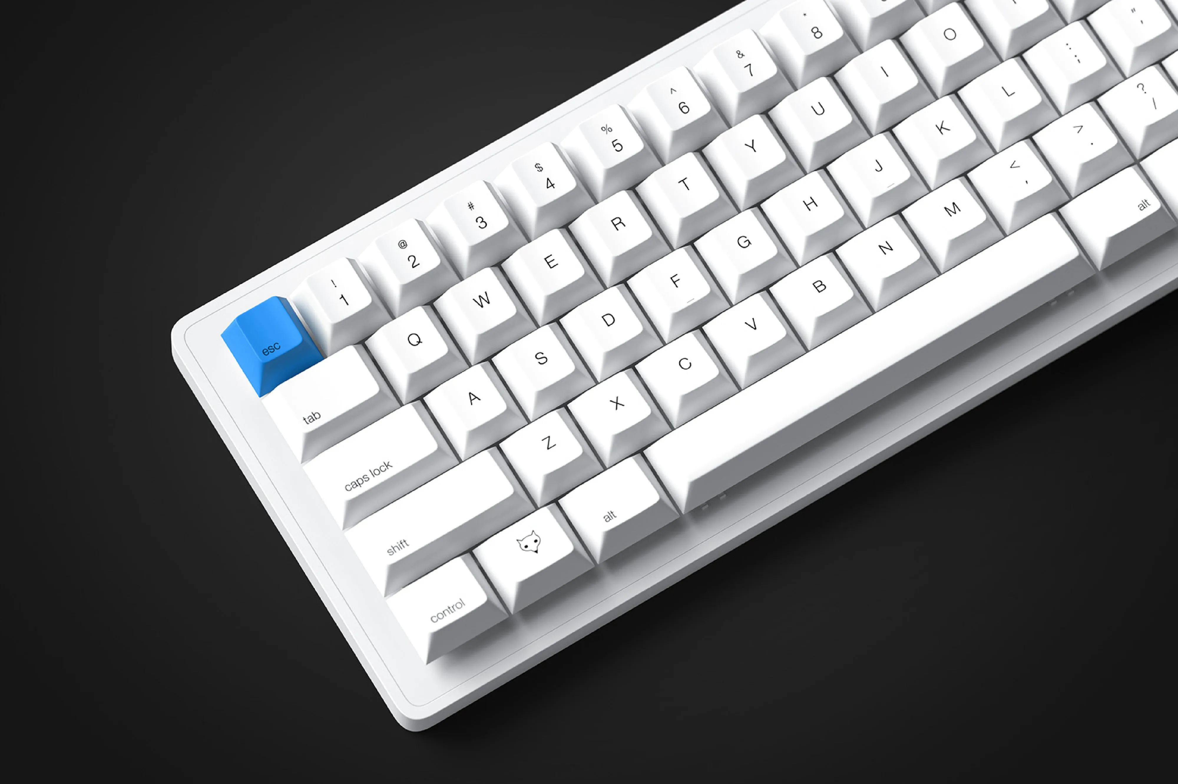 WhiteFox Eclipse Mechanical Keyboard - Aluminum Low Profile