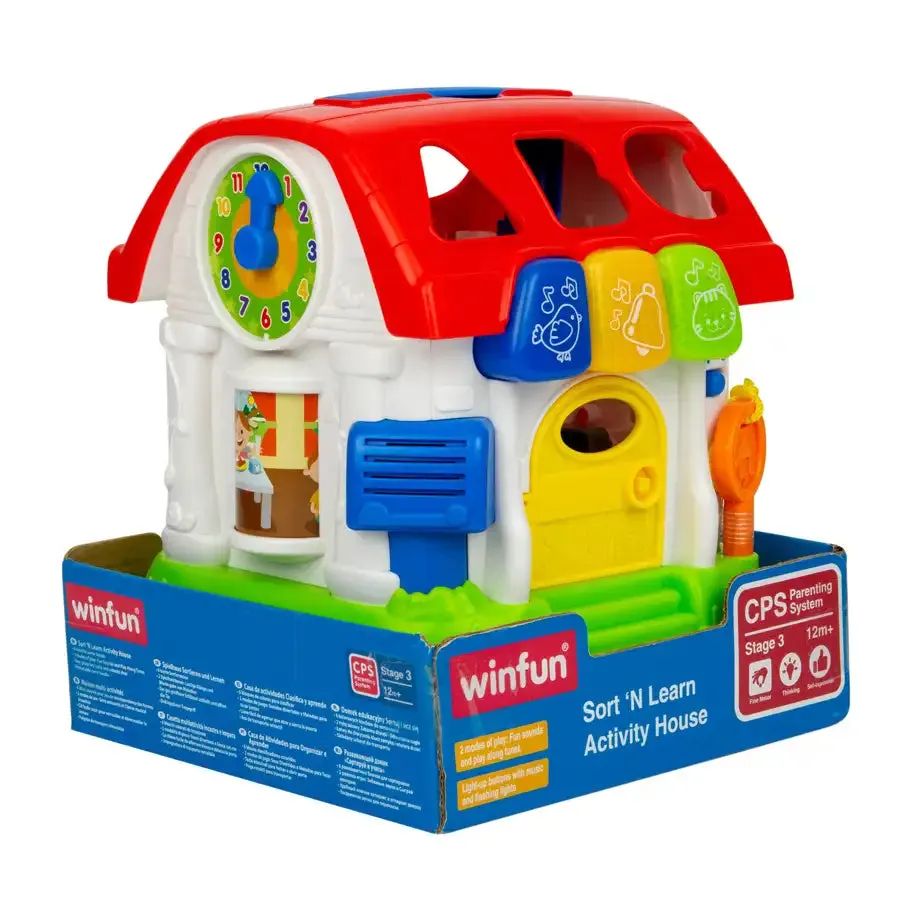 Winfun Sort 'N Learn Activity House