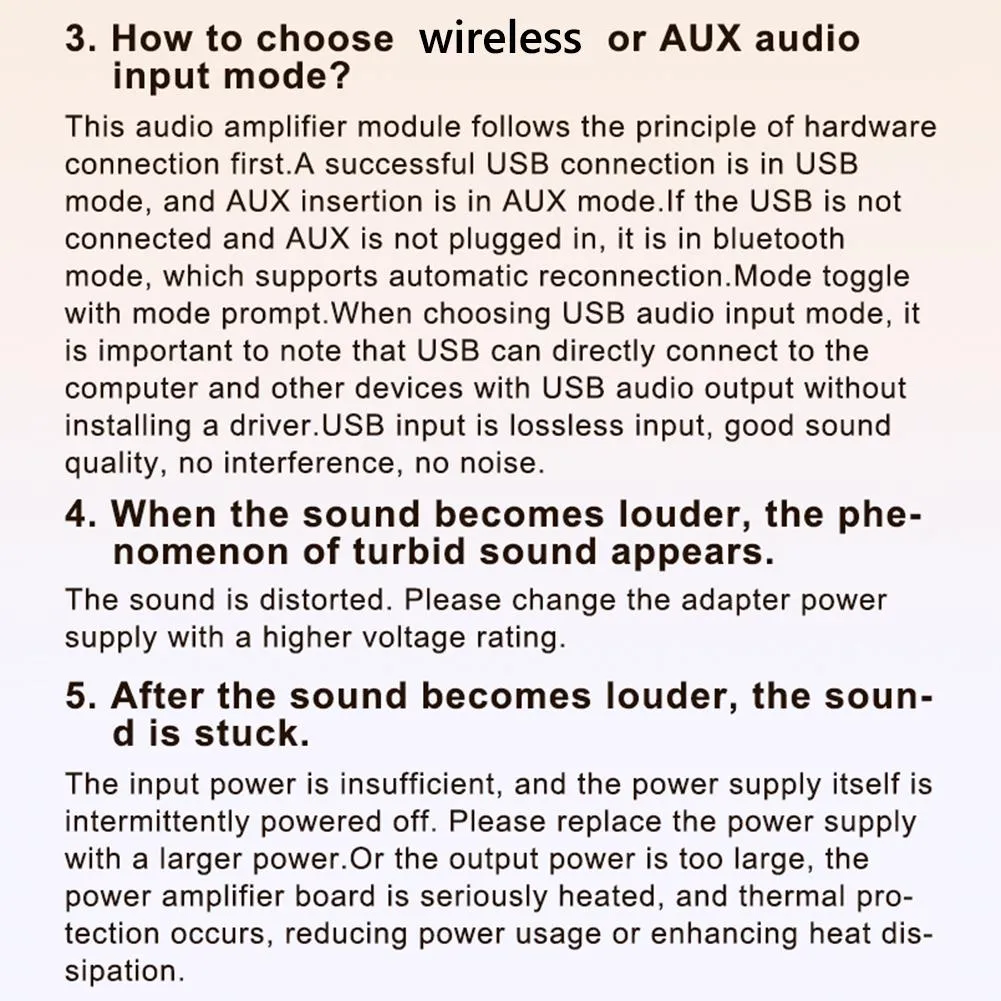 ZK-MT21 2.1 Channel Bluetooth Digital Amplifier Board 50WX2 100W