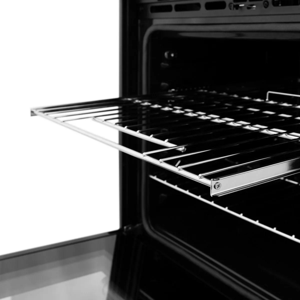 ZLINE 5-Piece Appliance Package - 48-Inch Rangetop, Refrigerator, 30-Inch Electric Double Wall Oven, 3-Rack Dishwasher, and Convertible Wall Mount Hood in Stainless Steel (5KPR-RTRH48-AWDDWV)